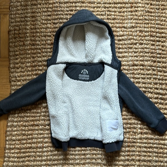 Primary Fleece Lined zip hoodie - Picture 3 of 5